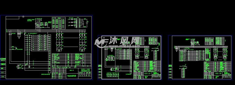 多種型號電容櫃接線工作原理圖