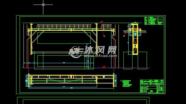 程控行车设计图 - 非机动车及附件图纸 - 沐风网