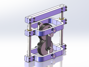 凸轮连杆往复运动装置