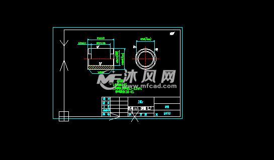 m450-250套筒滾子鏈條生產圖 - 零部件模型圖紙 - 沐風網