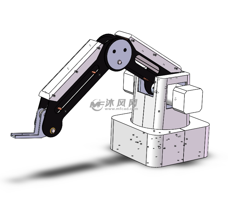 dobot機械臂設計 - 機器人模型圖紙 - 沐風網