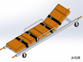 折叠型担架设计模型