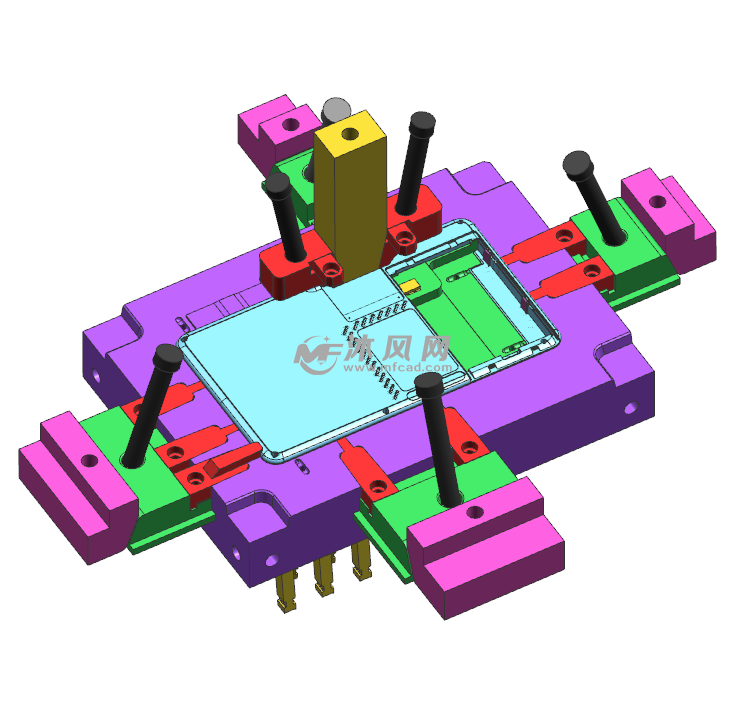模具行位结构设计