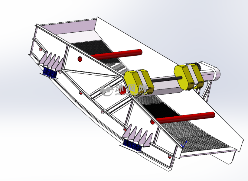 3673直线振动筛香蕉筛