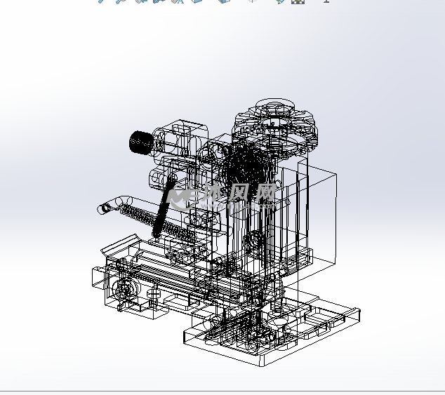 点胶机(机械结构)设计模型 - 电子产品制造设备图纸 - 沐风网