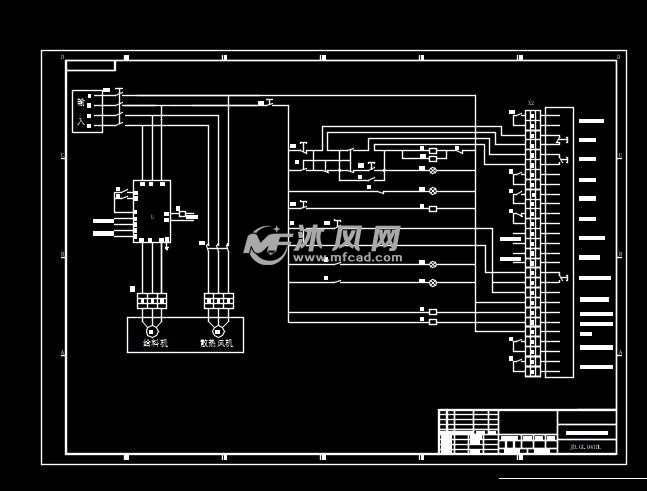 變頻給料機電氣原理圖