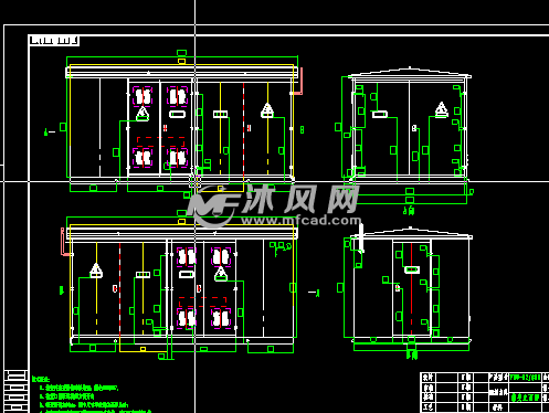 核电站岸电项目800箱式变电站 - 电子电工图纸 - 沐风网