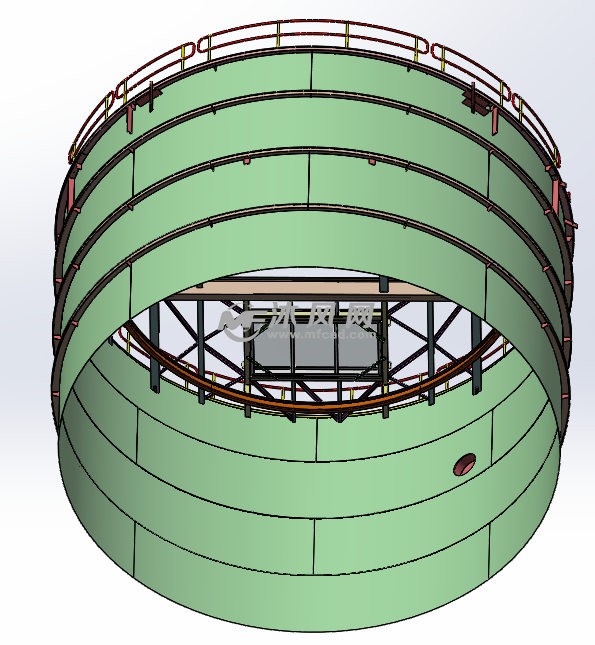 大型钢结构筒仓