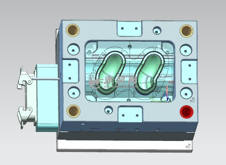 机壳上盖注塑模具设计