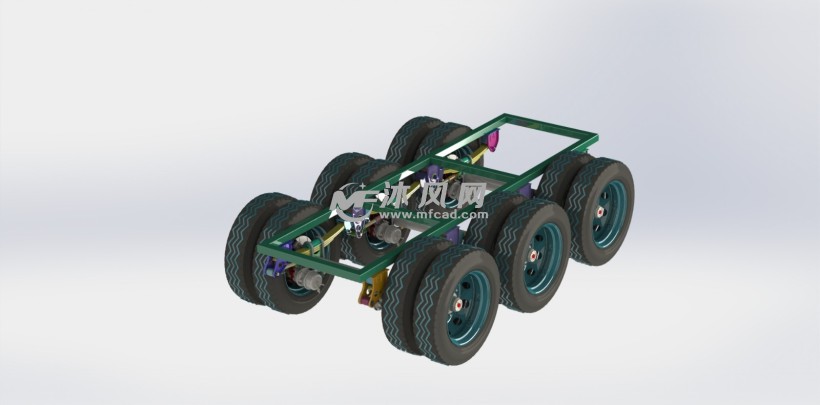 66型悬挂轻型拖车悬挂 - 专用车图纸 - 沐风网