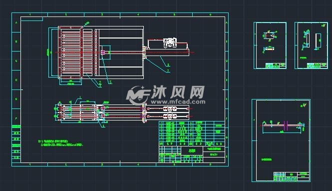 棒条阀图纸图片