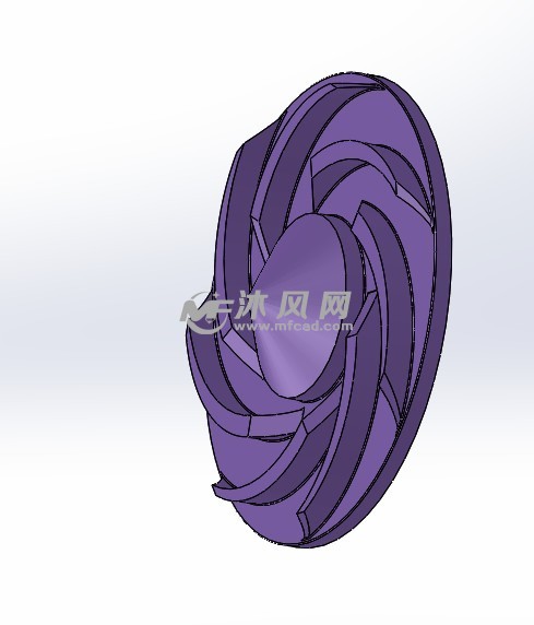 離心泵三維模型設計 - 泵圖紙 - 沐風網