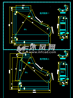 弧形铝单板加工图设计