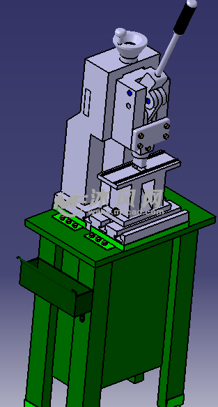 定制小冲床设计模型