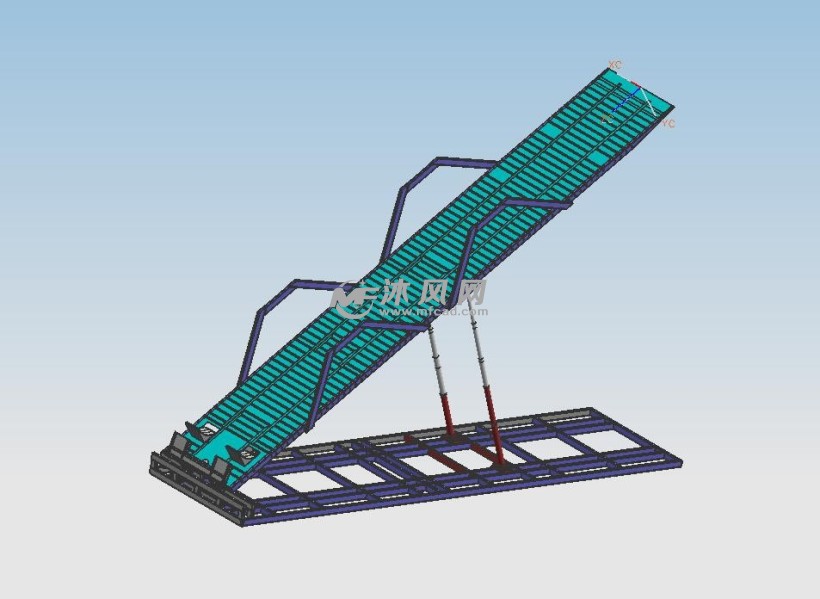 液压卸车机 - 工程机械/建筑机械图纸 - 沐风网