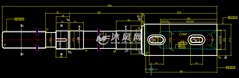 z3040摇臂钻床主轴加工工艺及程序设计 - 机械加工图纸 - 沐风网