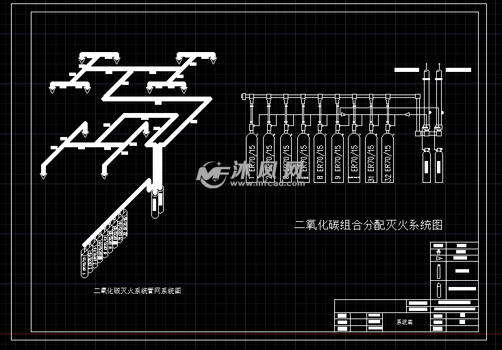 檔案室二氧化碳滅火系統設計圖