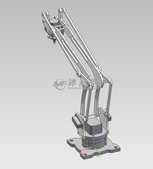 3d打印delta機械手臂機器人