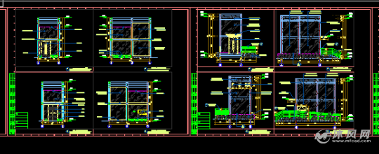 无障碍电梯平面布置图-输送和提升设备图纸-沐风网