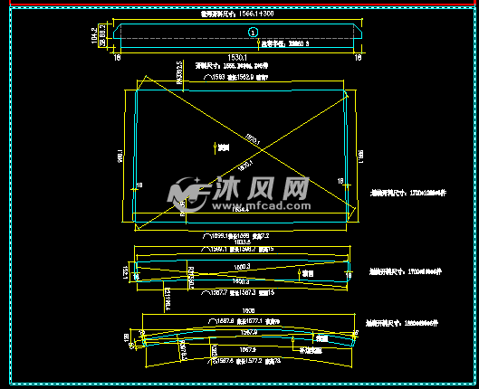 异形铝单板加工工艺图纸