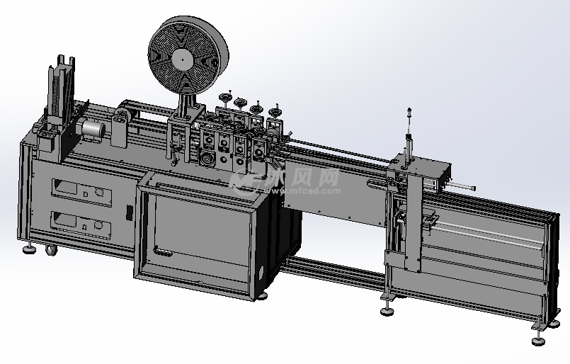 领带式口罩机 - 输送和提升设备图纸 - 沐风网