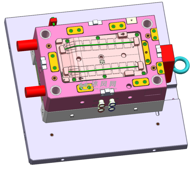 汽车大灯导光条模具