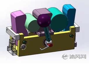 在线客服                 手摇连杆自锁夹紧机构,采用手动摇杆操作