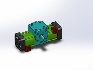 摆臂气缸组装辅助台