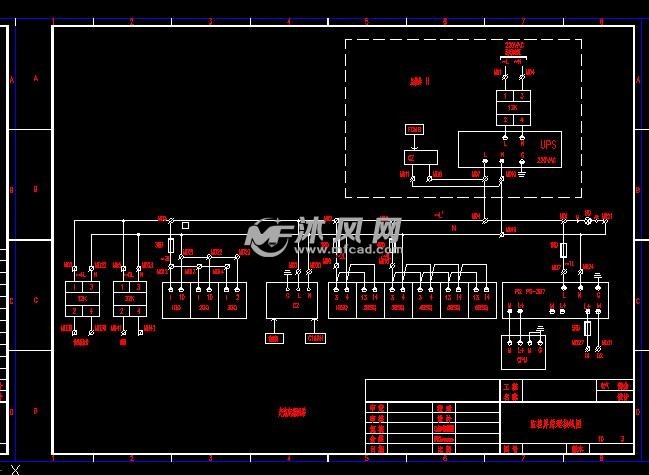 工业自动可编程控制柜