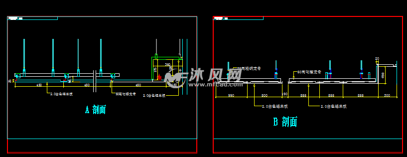 衛生間天花吊頂佈置圖