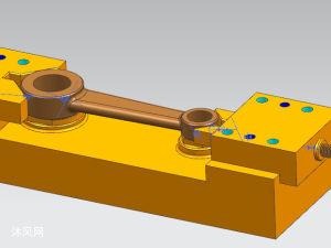 v形定位机构 - 通用设备图纸 - 沐风网