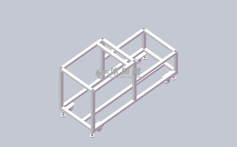 方通焊接固定框架
