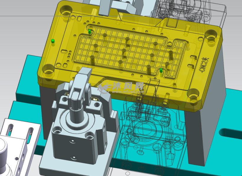手机中框cnc工序夹具b
