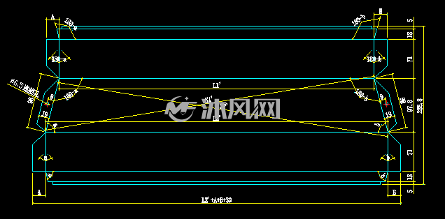 异形铝单板加工图设计 - 机械加工图纸 - 沐风网