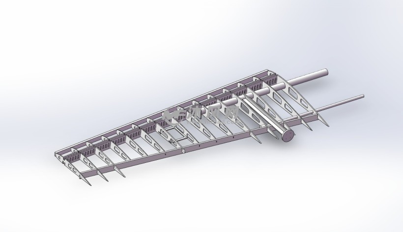 飞机机翼骨架