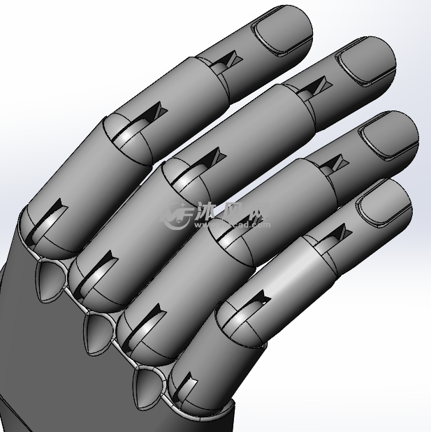 一款仿真机械手