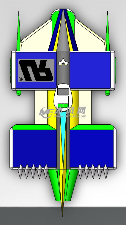 方程式赛车上视图