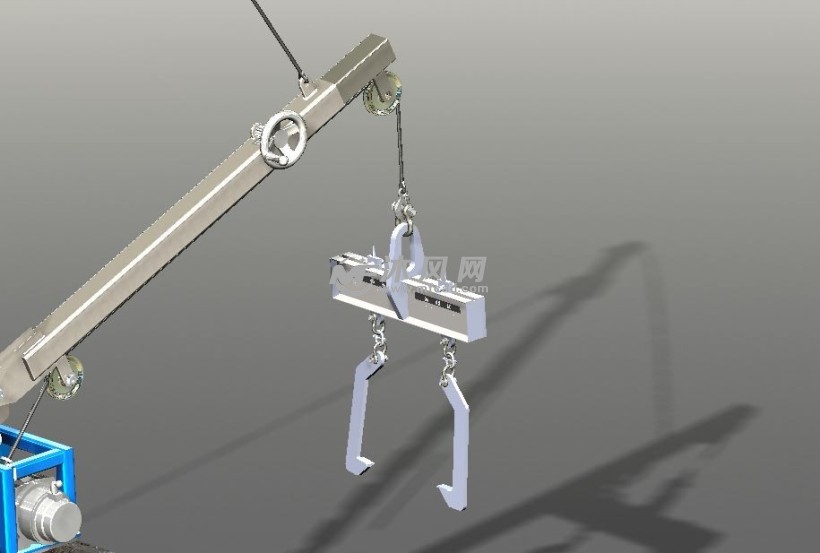 吊杆式起重机设计模型