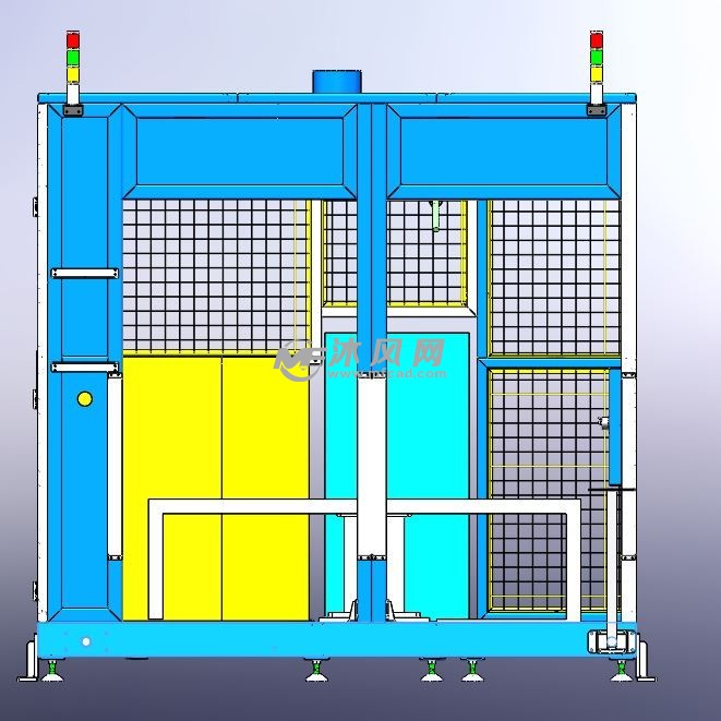 机器人防护罩 - 机床附件图纸 - 沐风网