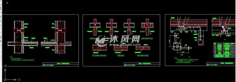 建筑墙内塑料穿线管结构图 - 工农业建筑图纸 - 沐风网