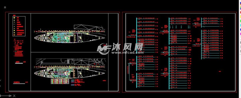 轮船电路消防控制图