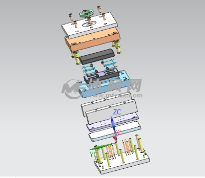 注塑模具爆炸图片