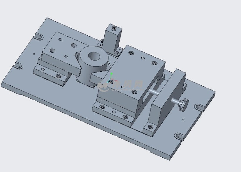 三维夹具装配图