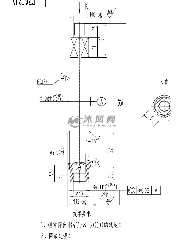 dn6j21螺纹截止阀