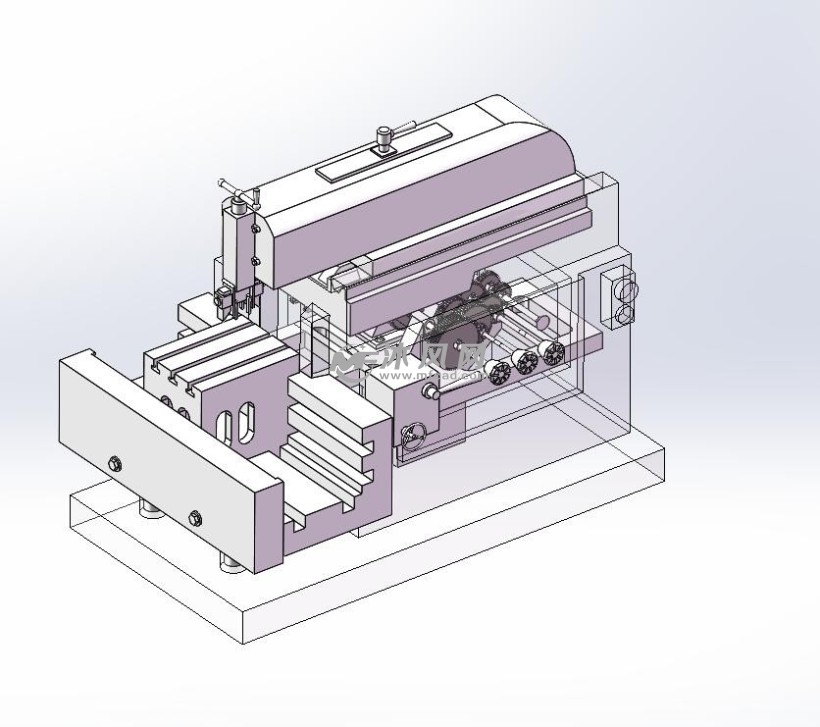 牛头刨床模型图