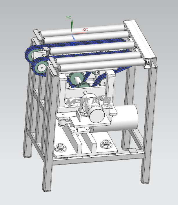 重型包裹顶升移载机设计