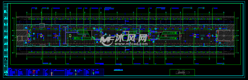 地鐵站站臺施工圖