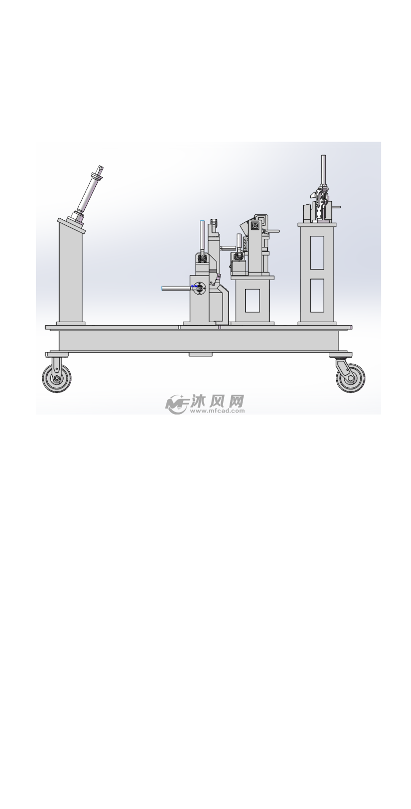 沙灘車車架總成組合工裝