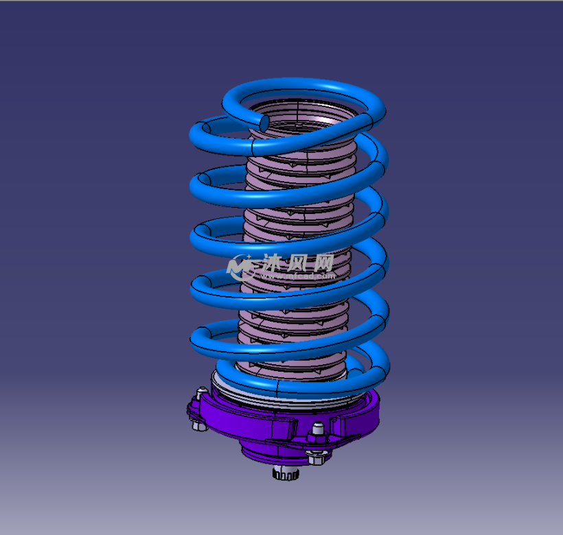 汽车减震模型设计