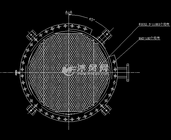 合成氣制乙二醇氧化反應列管式固定床反應器